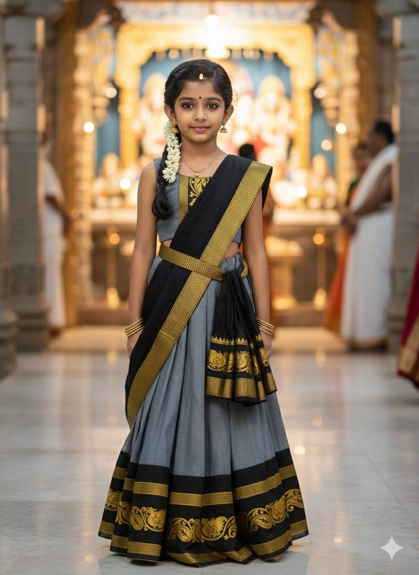 Madhubala Silk Dress Wholesale kids clothing in Ahmedabad